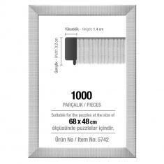 Frame For 1000 Pieces Puzzles - 30 mm : White