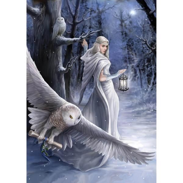 1000-teiliges Puzzle: Midnight Messenger - ArtPuzzle-5229