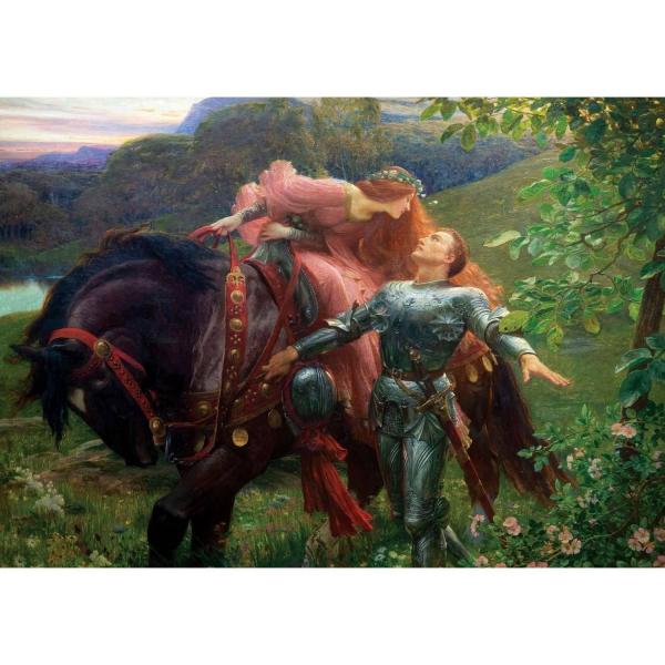 Puzzle 2000 piezas: La bella mujer sin piedad - ArtPuzzle-5487