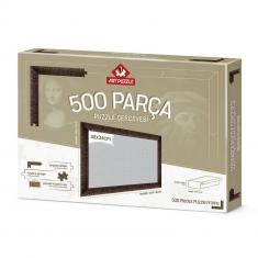 Puzzles Cadre 500 pièces : Marron