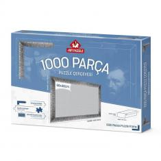 Puzzles con marco de 1000 piezas: Plata