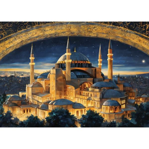 1000-teiliges Puzzle: Hagia Sophia - ArtPuzzle-5261