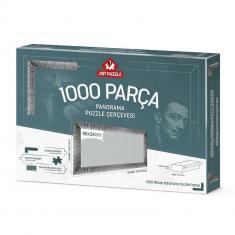 Puzzle cadre Panorama 1000 pièces : Argent