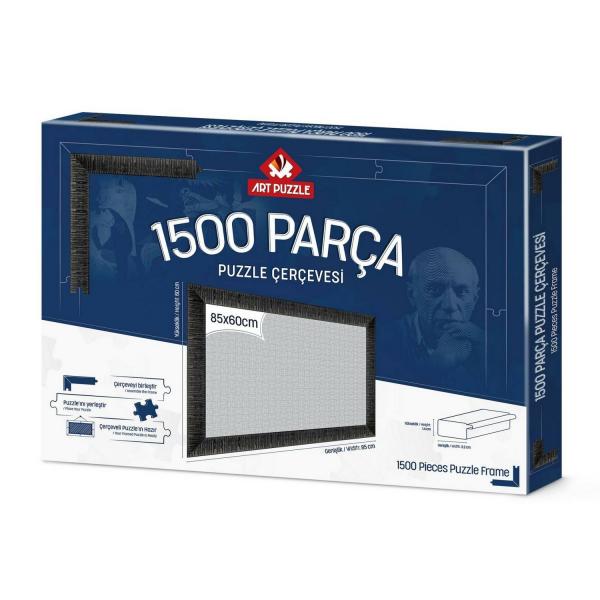 Puzzles con marco de 1500 piezas: Negro - ArtPuzzle-14626