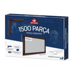 Puzzles Cadre 1500 pièces : Marron