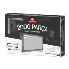 Frame Puzzles 2000 pieces : Silver