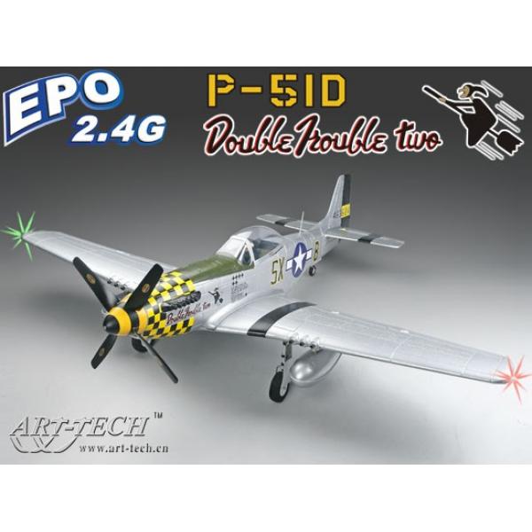 P51 Mustang classe 500 (avec train rentrant) - ART-21538