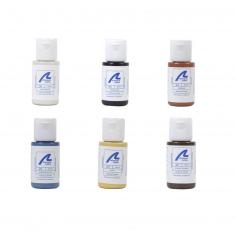 Set of 6 Paints for Model Boat St Malo