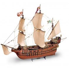 Maqueta de barco de madera: Galeón San Francisco II