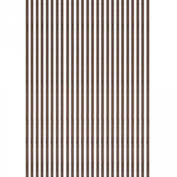 Baguettes de placage en bois x 25 : Noyer 1000 x 5 x 0.6 mm - Artesania-92065