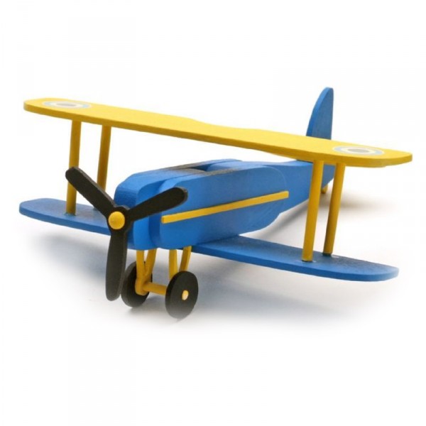 Maquette avion : Mon premier kit en bois : Biplan - Artesania-30512