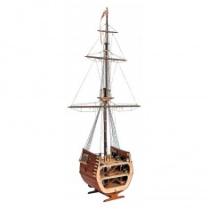 Maquette bateau en bois : Section galion San Francisco