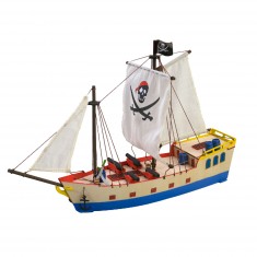 Wooden model: Pirate ship