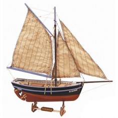 Schiffsmodell aus Holz: Bon Retour