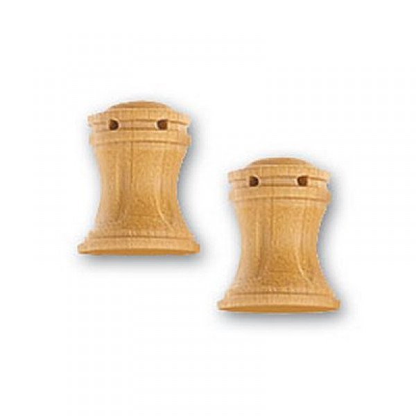 Accessoire pour maquette de bateau en bois : Cabestan en bois vertical 10 mm - Artesania-8578