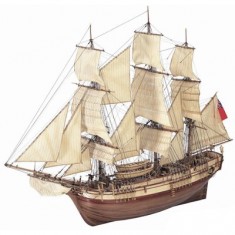 Wooden ship model: HMS Bounty 1783
