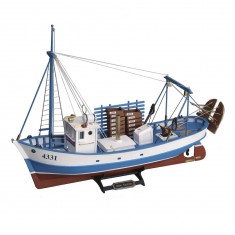 Maquette bateau en bois : Mare Nostrum