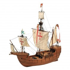 Maqueta de barco de madera: Santa Maria