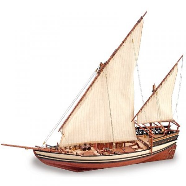 Maquette bateau en bois : Sultan Dhow Arabe - Artesania-22165