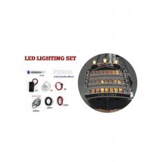Neue LED-Beleuchtung für HMS Victory Modellschiff