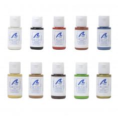 Set mit 10 Farben für Modellboot Marie Jeanne