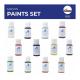 Miniature Set de 12 peintures pour maquette bateau - Sanson