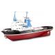 Miniature Maquette bateau en bois : remorqueur Atlantic