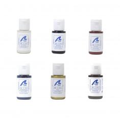 Set mit 6 Farben für Modellboot Belem