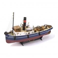 Holzbootsmodell: Schlepper Samson