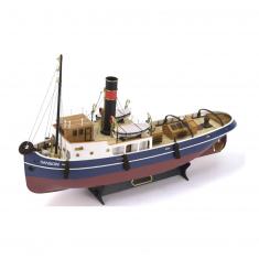 Wooden boat model: Samson tugboat