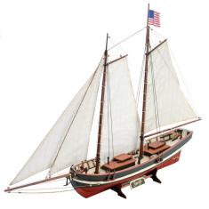 Schiffsmodell aus Holz: Swift
