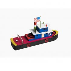 Maquette bateau en bois : Remorqueur Bravo