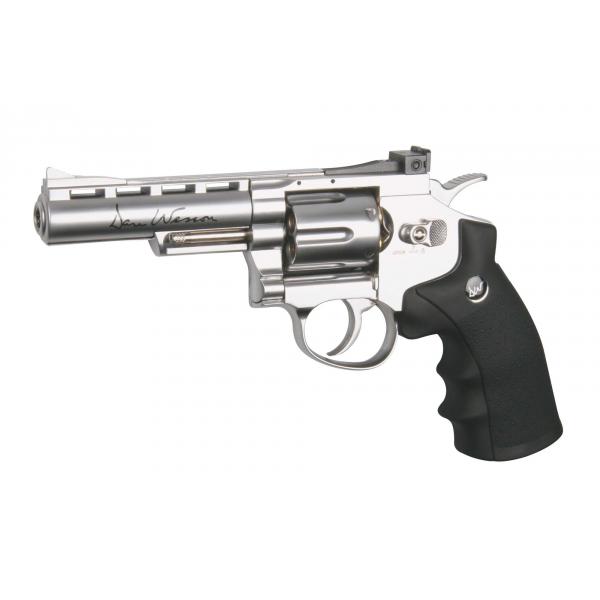 Réplique revolver Dan wesson - ASG - CO2 silver 4'' - PG1920