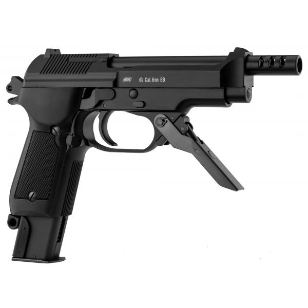 Rep GBB pistolet M93 full auto Noir gaz - PG1600