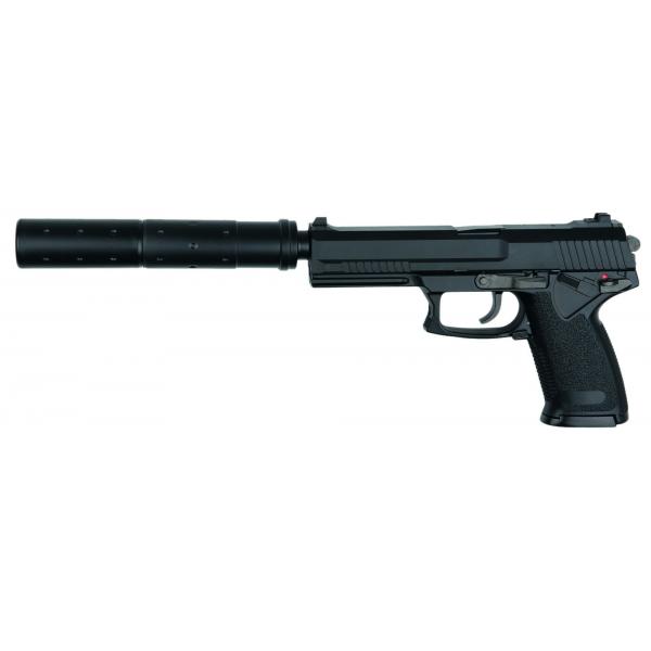 Réplique pistolet GNB Mk23 full set Noir gaz - PG1200