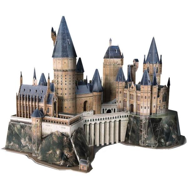 197 pieces 3D puzzle : Harry Potter : Hogwarts Castle - Asmodee-HPP51063
