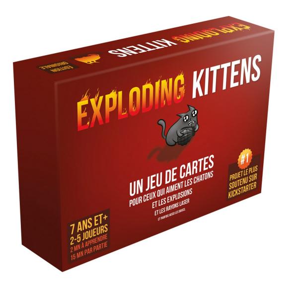 Exploding Kittens - Asmodee-EKEK01FR
