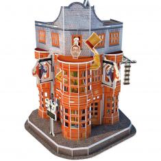 62 Piece 3D Puzzle: Harry Potter: Weasley's Wizard Wheezes