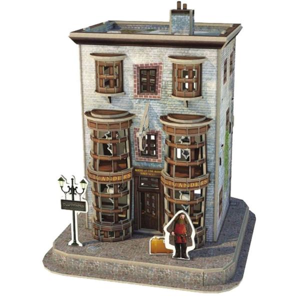 66 Piece 3D Puzzle: Harry Potter: Ollivanders Wand Shop - Asmodee-HPP51069