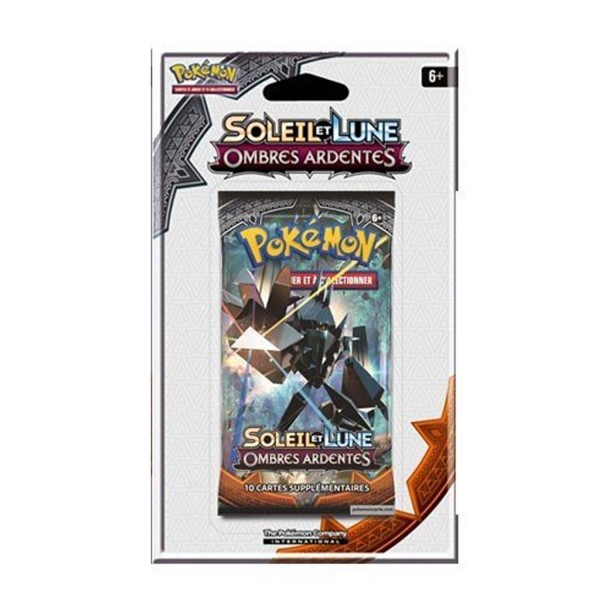 Cartes Pokemon : Booster blister Pokémon Soleil et Lune Ombres ardentes - Asmodee-POBL32