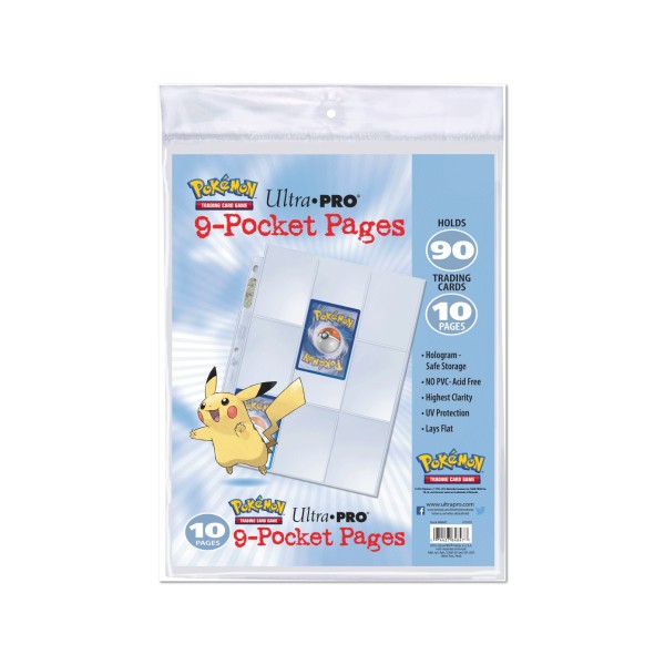 Pokémon : Pack de 10 feuilles de classeur - Asmodee-84847