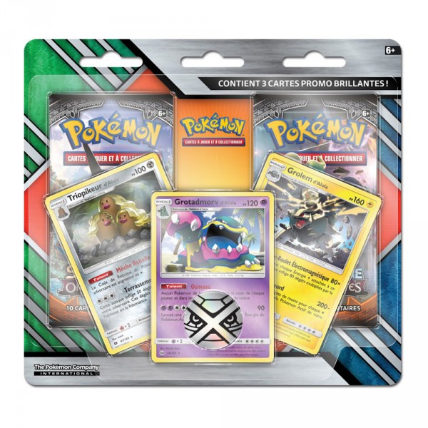 Pokémon : 2 pack booter + Carte promo - Asmodee-POBRAR10
