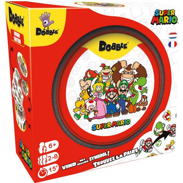 Dobble: Super Mario - Eco Sleeve - Asmodee-DOBSM07FRNL