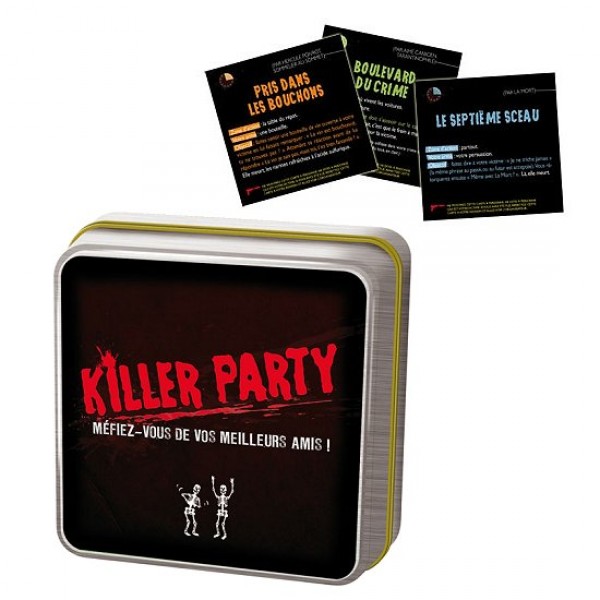 Killer party : Jeu de poche - Asmodee-JP36