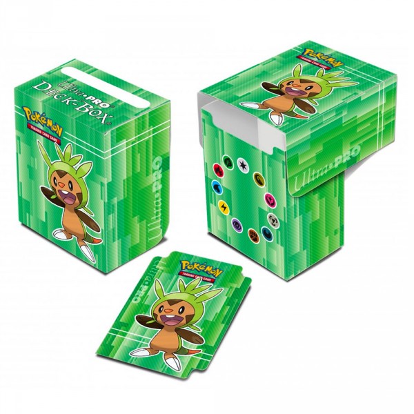 Pokémon : Boîte de rangement Pokémon générique : Vert - Asmodee-84108-1