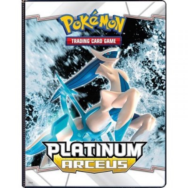 Cahier range-cartes à collectionner - Pokémon - Platinium IV Arceus : 56 cartes - Asmodee-82424