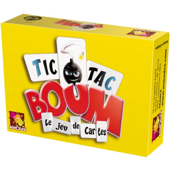Tic Tac Boum Le jeu de cartes - Asmodee-TICJC01