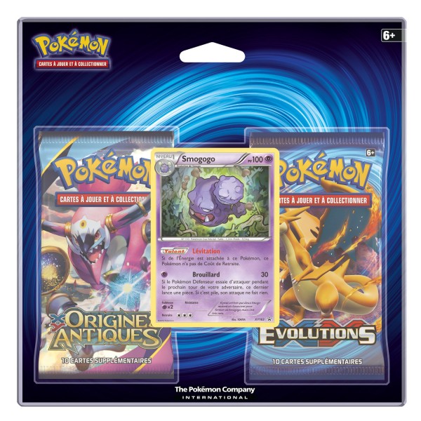 Pokémon : 2 pack booter + Carte promo - Asmodee-POBRAR08