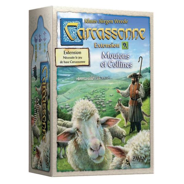 Extension Carcassonne : moutons et collines - Asmodee-CARC10N