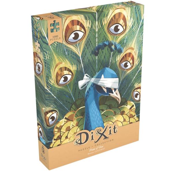 Puzzle mit 1000 Teilen:  Dixit : Point of view - Asmodee-LIBDIXPUZ1004